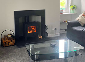 Enjoy a Woodburning Stove at our Self Catering Accommodation near Dunvegan