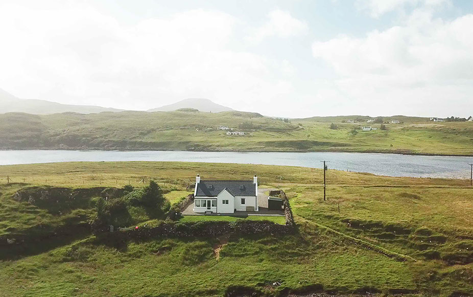 Tigh Beag Na Mara self catering accommodation is located below Macleods tables offering stunning mountain and sea views