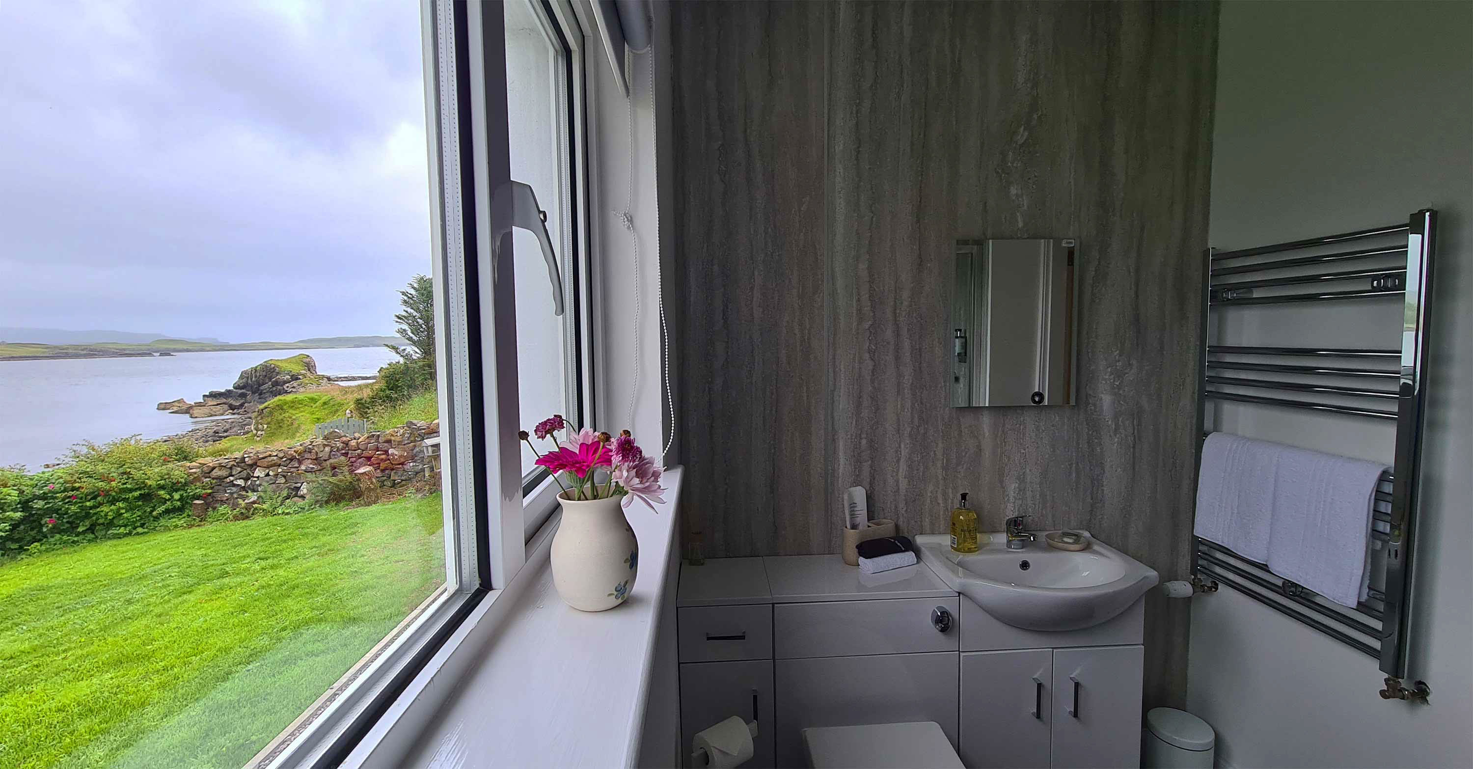Modern Bathrooms are available at Tigh Beag Na Mara Self Catering Accommodation near Dunvegan