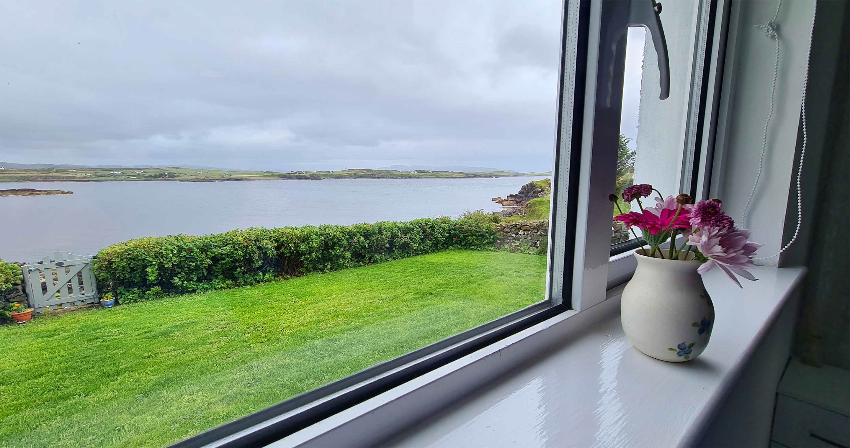 Enjoy Sea Views of the Isle of Skye from Tigh Beag Na Mara Self Catering Accommodation with WIFI and private guest parking